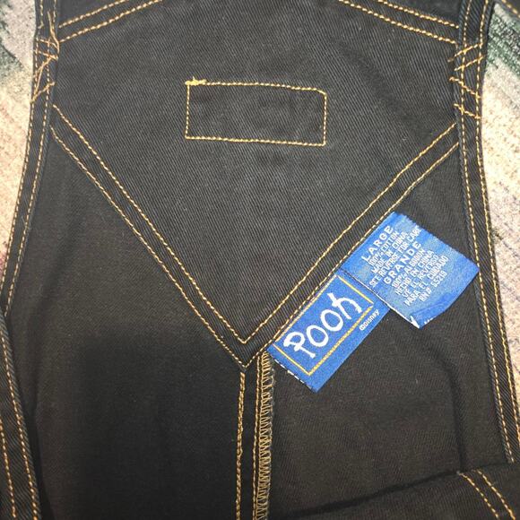 Adorable and rare Disney Pooh denim overall skort! - Picture 6 of 6